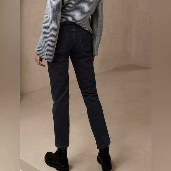 NWT! Banana Republic Black Wash The Straight Jean - Multiple Sizes 🔹 - Picture 2 of 7